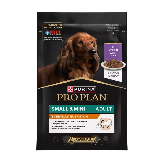 Pro Plan Adult Opti Savour Duck (кусочки в соусе для собак с уткой) 85 гр
