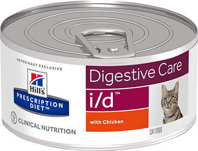 Hill’s PD Feline i/d Chicken (консервы для кошек с проблемами ЖКТ)