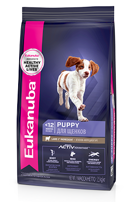 Eukanuba Puppy All Breed (для щенков всех пород с ягненком) Eukanuba Puppy All Breed (для щенков всех пород с ягненком)