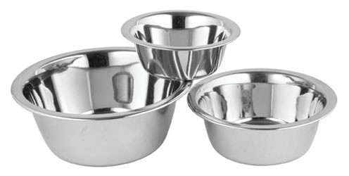 Зооник Миска металлическая стандарт, 1.6 л