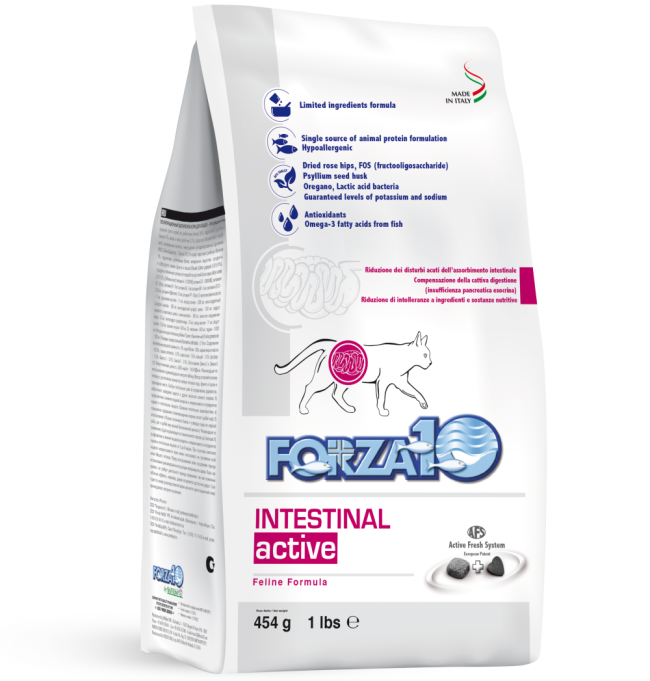 Forza10 Intestinal Active (диетический корм при расстройствах желудочно-кишечного тракта)