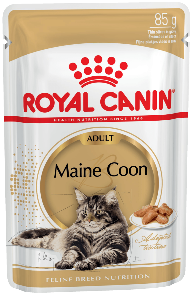 Royal Canin Maine Coon Adult для кошек породы мейн-кун, 85 гр Royal Canin Maine Coon Adult для кошек породы мейн-кун, 85 гр