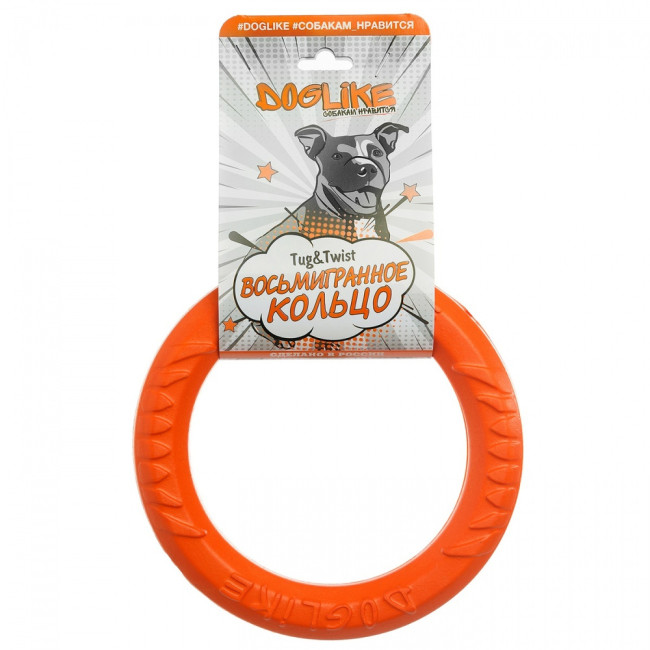 Doglike Кольцо восьмигранное для собак миниатюрное, 16.5 см Doglike Кольцо восьмигранное для собак миниатюрное, 16.5 см