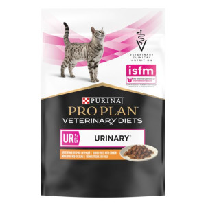 Pro Plan Vet Diets Urinary для кошек лечение МКБ с курицей, 85 гр