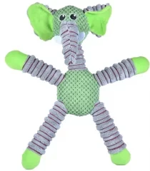 Wogy Игрушка мягкая для собак "Слон" с пищалкой, 39*33*12 см Wogy Игрушка мягкая для собак "Слон" с пищалкой, 39*33*12 см