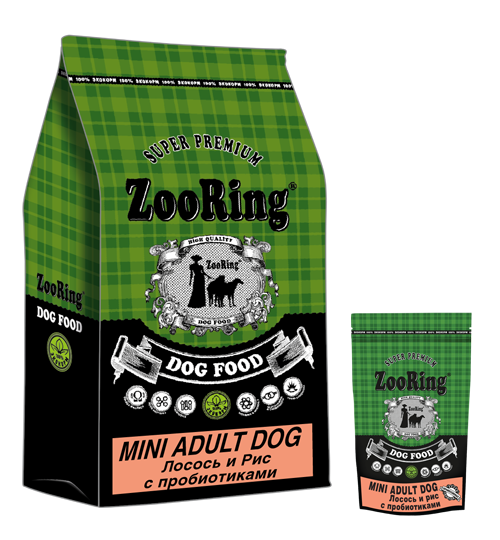 Zooring Adult Mini Salmon Rice (для собак мелких пород с лососем и рисом) Zooring Adult Mini Salmon Rice (для собак мелких пород с лососем и рисом)