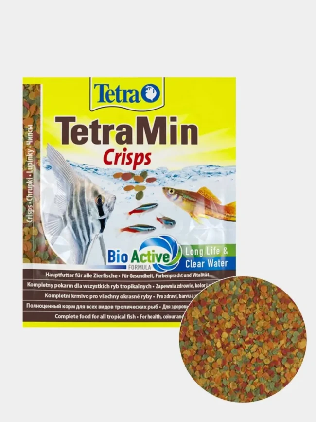 Tetra Min Чипсы для всех видов рыбок Tetra Min Чипсы для всех видов рыбок