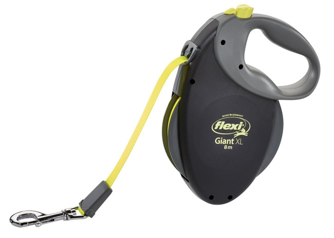 Flexi Giant Neon XL Поводок-рулетка для собак более 50кг, 8м лента