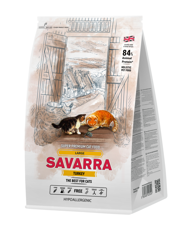 Savarra Adult Large Cat (гипоаллергенный корм для кошек крупных пород) Savarra Adult Large Cat (гипоаллергенный корм для кошек крупных пород)