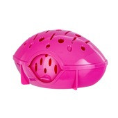 Zooexpress Домик-переноска для грызунов с дверцей, 18*12*9 см