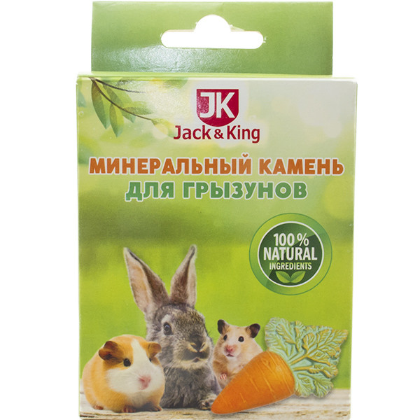 J&K Минеральный камень для грызунов, 50 гр
