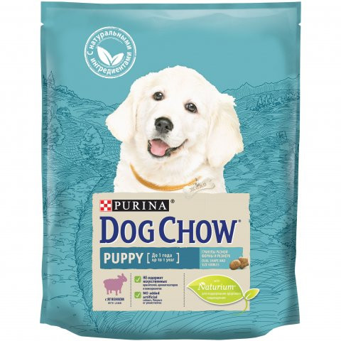 Purina Dog Chow для щенков всех пород, ягнёнок