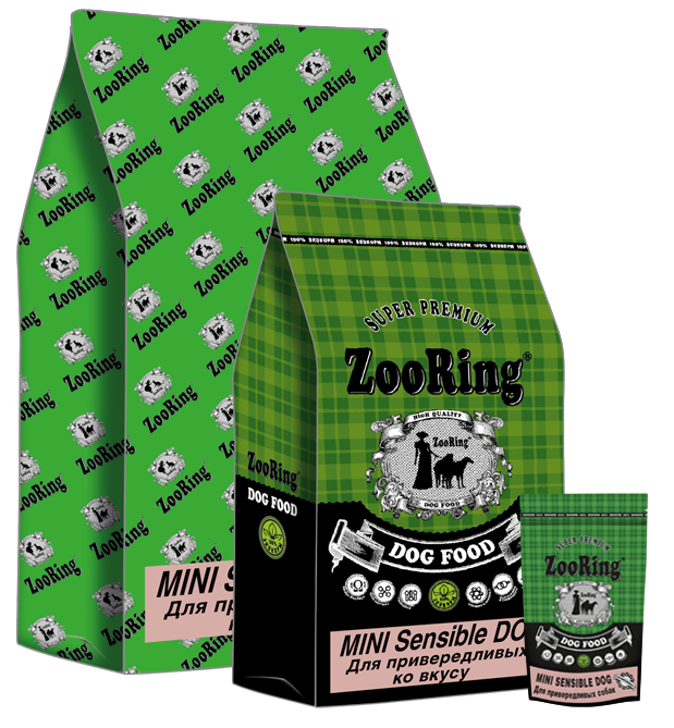 Zooring Adult Mini Sensible Turkey Rice (корм для привередливых собак мелких пород) Zooring Adult Mini Sensible Turkey Rice (корм для привередливых собак мелких пород)