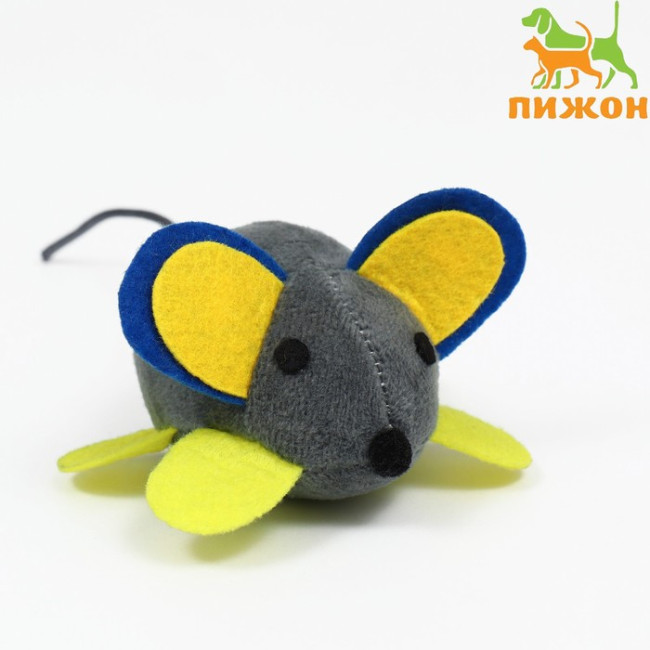 Nunbell Мышка с заводным механизмом, 6*5 см