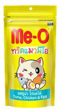Me-O зубочистики для кошек с тунцом, курицей и яйцом 50гр