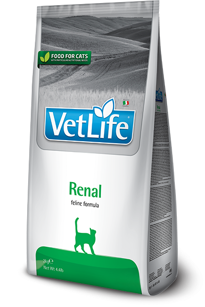 Farmina Vet Life Renal диетический корм для кошек при почечной недостаточности, курица/рыба Farmina Vet Life Renal диетический корм для кошек при почечной недостаточности, курица/рыба