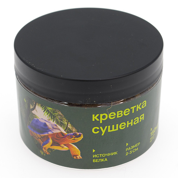 Aqua Crystal Креветка сушеная 2-3 см, 150 мл/25 гр Aqua Crystal Креветка сушеная 2-3 см, 150 мл/25 гр