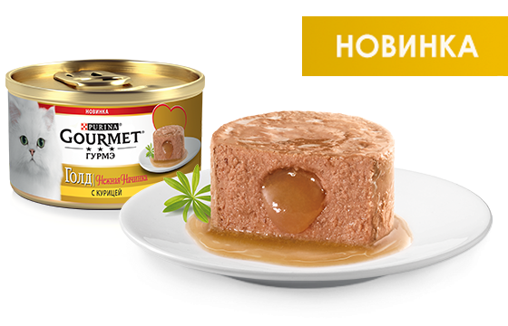 Gourmet Gold Нежная начинка с курицей 85гр Gourmet Gold Нежная начинка с курицей 85гр
