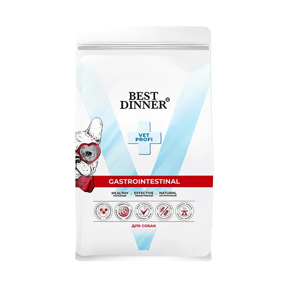Best Dinner Vet Profi Gastrointestinal для собак с нарушениями пищеварения Best Dinner Vet Profi Gastrointestinal для собак с нарушениями пищеварения