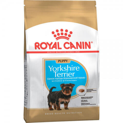 Акция!!!Royal Canin Junior Yorkshire Terrier (для щенков породы йоркширский терьер) 500гр СКИДКА!