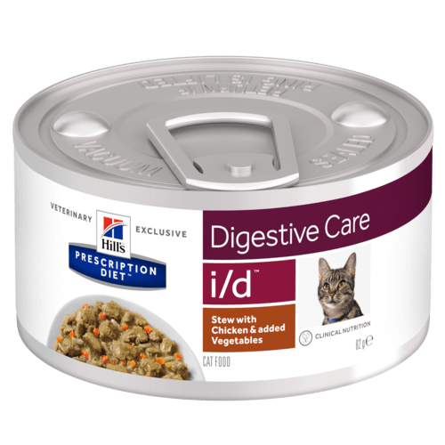 Hill's PD Feline i/d Chicken (консервы для кошек с проблемами ЖКТ рагу курица с овощами) 82гр Hill's PD Feline i/d Chicken (консервы для кошек с проблемами ЖКТ рагу курица с овощами) 82гр