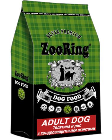 Zooring Adult Dog для взрослых собак всех пород с телятиной и рисом Zooring Adult Dog для взрослых собак всех пород с телятиной и рисом